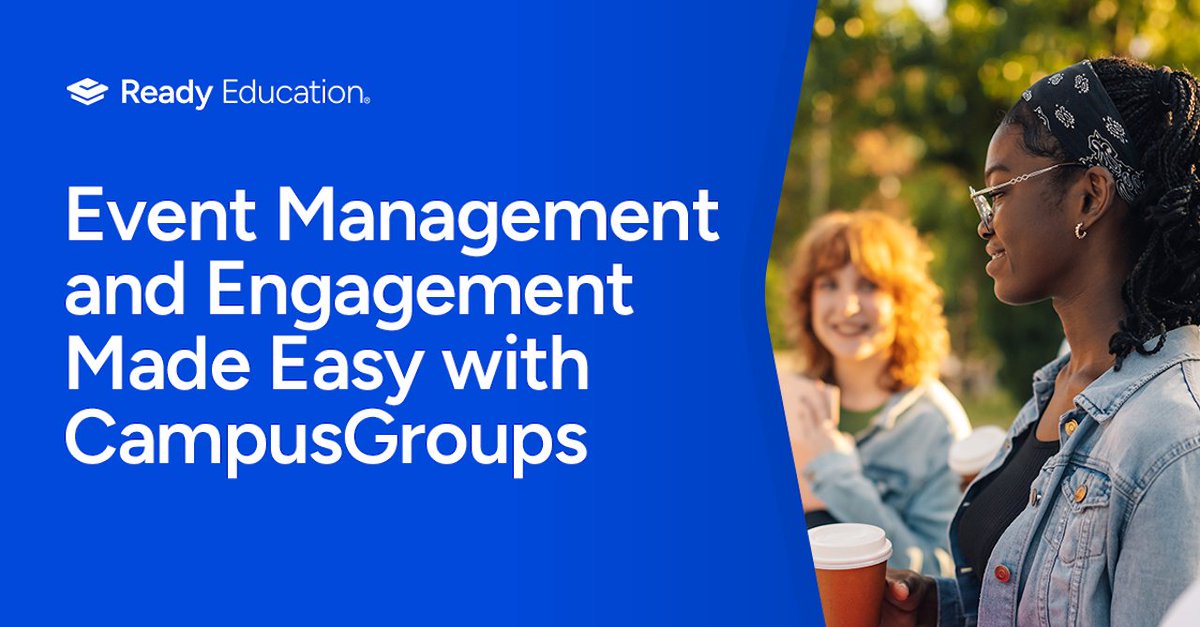 ReadyEU's tweet photo. CampusGroups simplifies event planning, boosts attendance, and delivers real-time insights that help campuses thrive.

Don’t miss the highlight: our brand-new mobile Events experience.

Read the post ➡️ https://t.co/hsUYY1Gu1P

#StudentSuccess #StudentEngagement #EdTech https://t.co/amcPG28Bp5