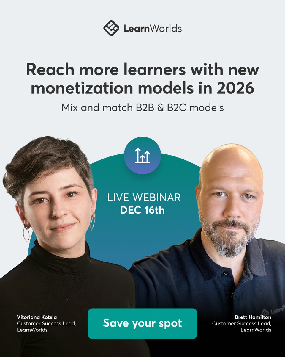 LearnWorlds tweet media