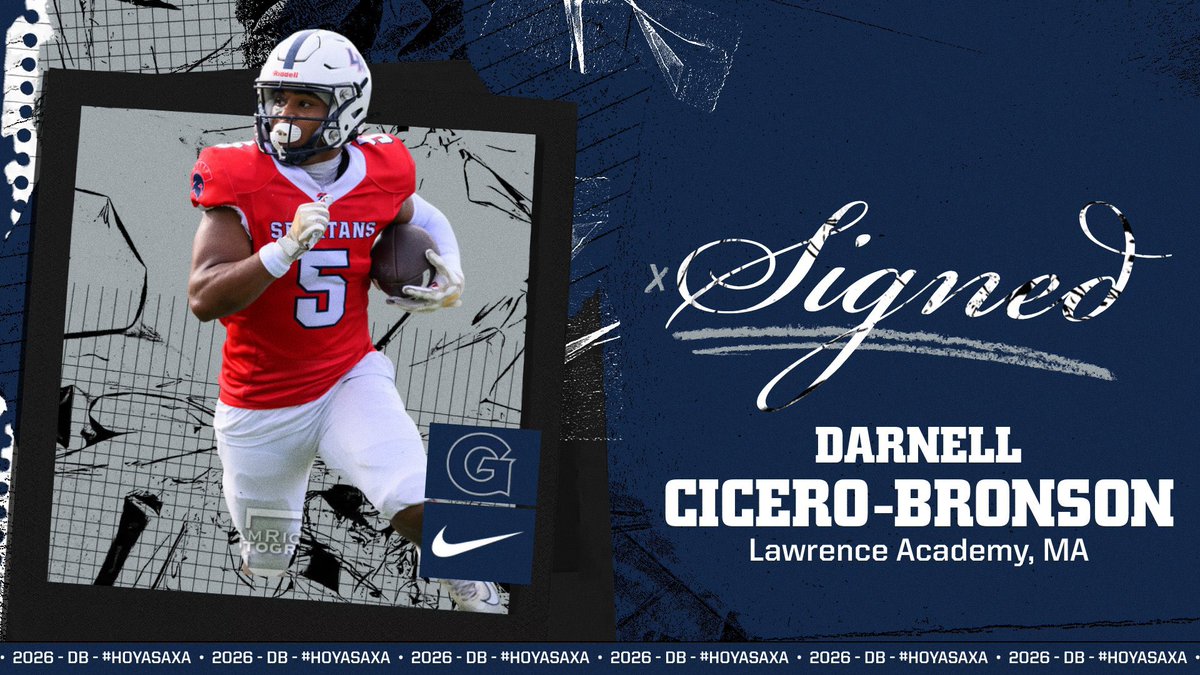 Georgetown Football tweet media