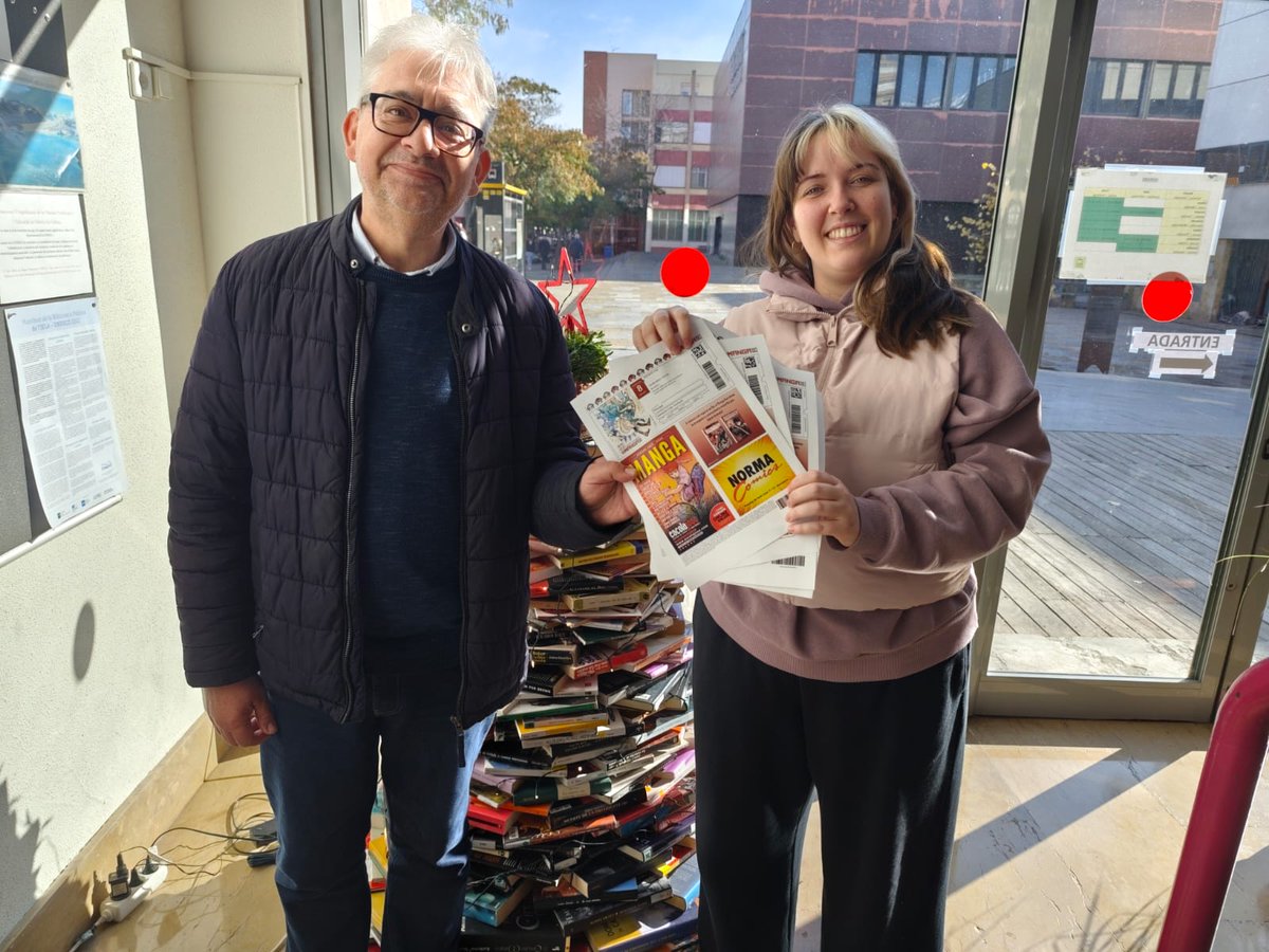 CulturaSAB's tweet photo. Gràcies a Ficomic i Planeta Còmic, el servei de Cultura de l'Ajuntament de Sant Adrià ha convidat els participants del club de lectura de manga, que organitza la @BibStAdria el primer divendres de cada mes a les 17 h, a visitar el Saló del Manga de Barcelona d'enguany. https://t.co/NQLFiXgysg
