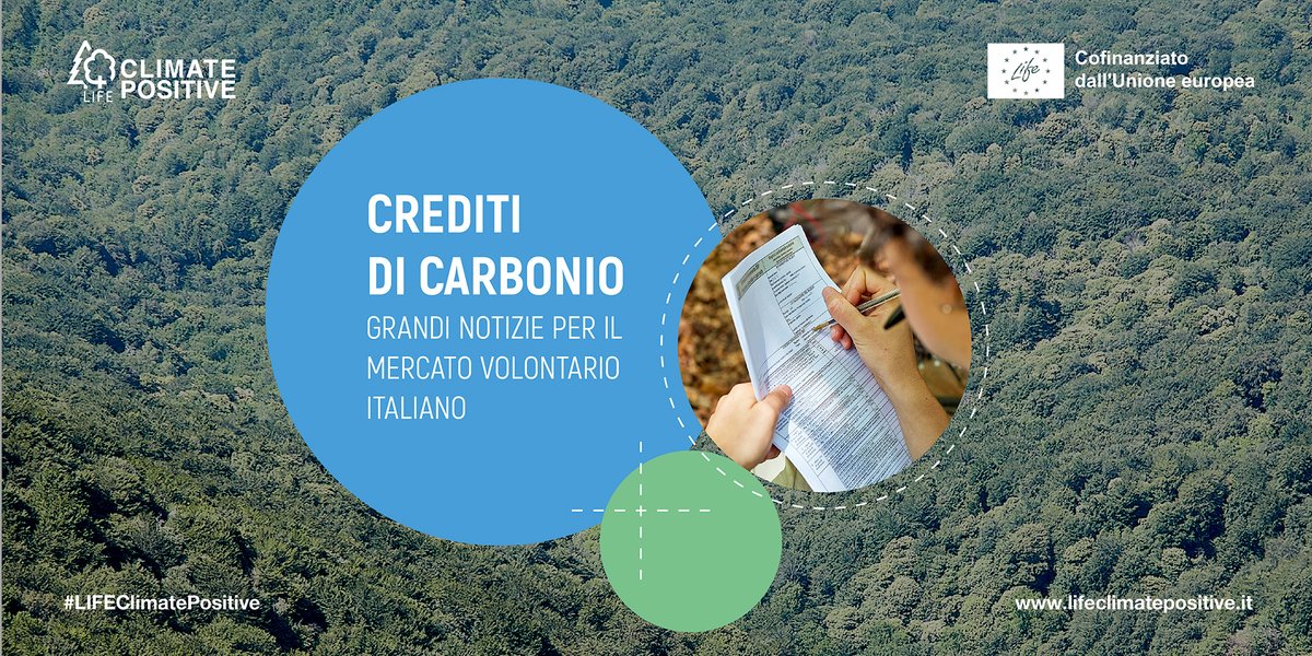 LIFEprogrammeIT's tweet image. Il contributo di LIFE ClimatePositive per l’adozione del Registro pubblico nazionale dei crediti di carbonio forestali

Vai alla notizia sul sito web del @MASE_IT  al seguente link mase.gov.it/portale/notizi…

 #LIFEprogramme #LIFEproject