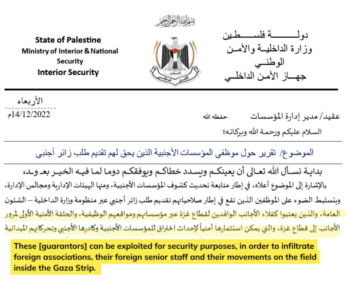 Osint613's tweet image. A trove of leaked Hamas security documents is shedding unprecedented light on how the group quietly infiltrated, manipulated, and, in some cases, commandeered international aid operations in Gaza, turning foreign-funded projects into tools that shielded its fighters, protected…