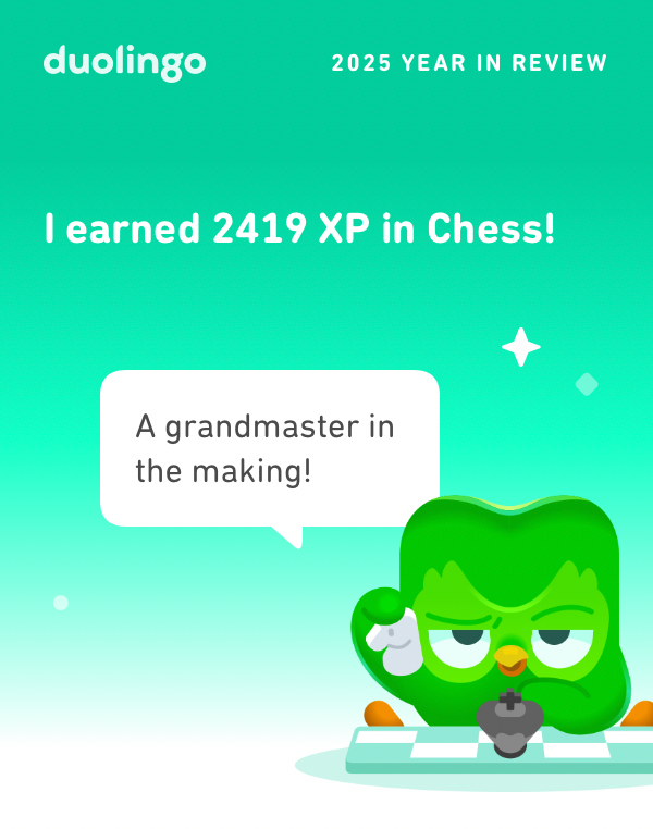 LuanArbilo's tweet photo. Duolingo 2025 Year in Review #Duolingo #Duolingo365 https://t.co/AbvnUQ3c3b