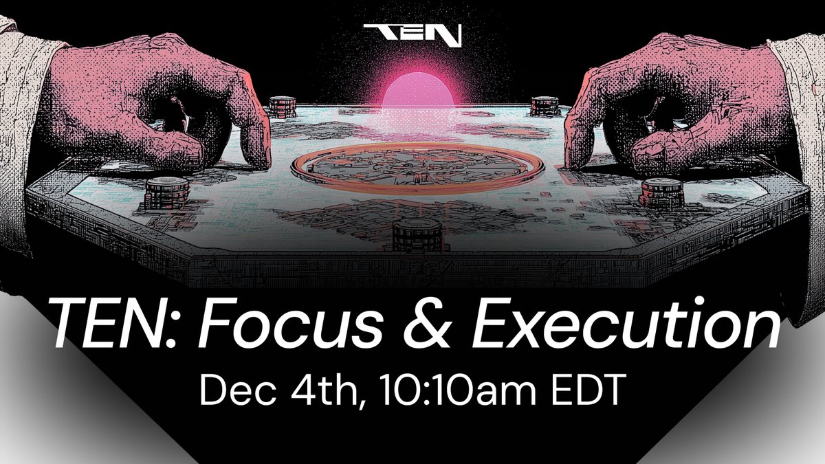 TEN (🔟/🔟) (@tenprotocol) / Highlights / X