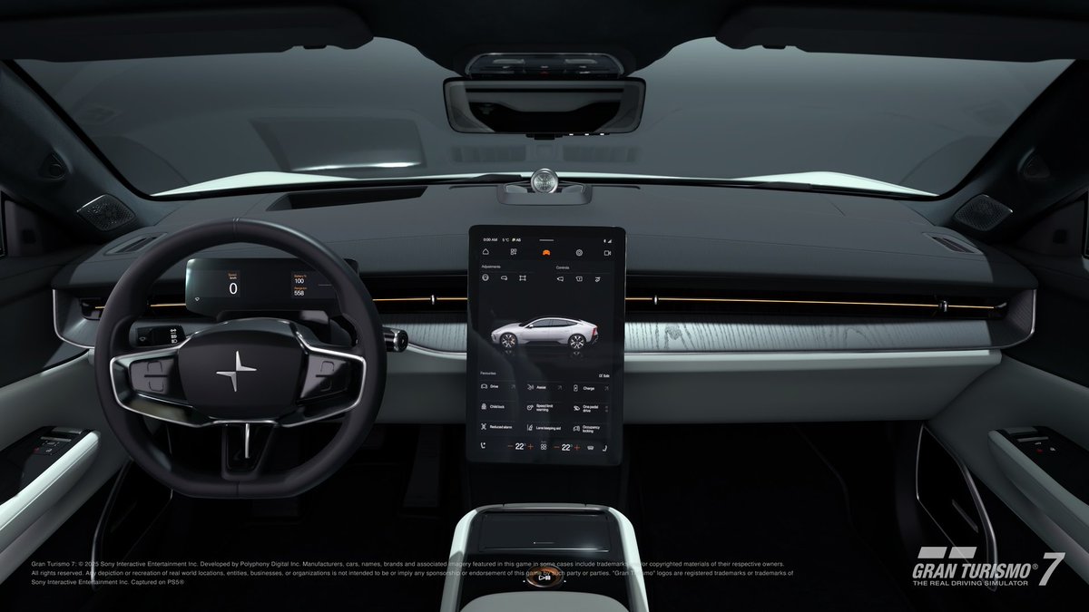 #GT7
ポールスター 5 パフォーマンス '26
ポルシェ タイカンをライバルとして見据えるハイパフォーマンスEV。
コンセプトカーの「プリセプト」ほぼそのままの形でデビュー。