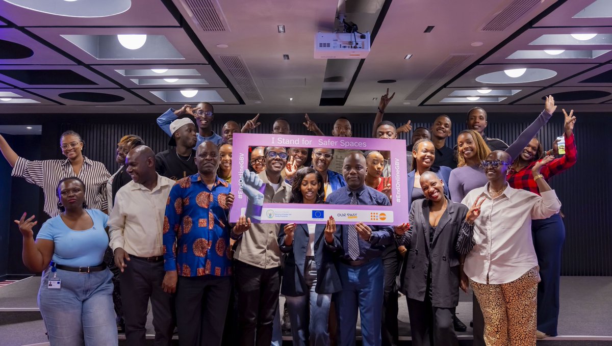THE_XTREME_RWA's tweet photo. As Rwanda’s first cheerleading team, we’re honored to join TFGBV Influencers Retreat with @UNFPARwanda @Our_Past_In @EUinRW @RwandaGender
Our cheer is loud, our mission clear: end GBV
🔋@ishami_talents 

#TheXtremeCheerleaders #TFGBV #IshamiTalents #endonlineGBV #16daysofactivism https://t.co/pNi9Hqizmr