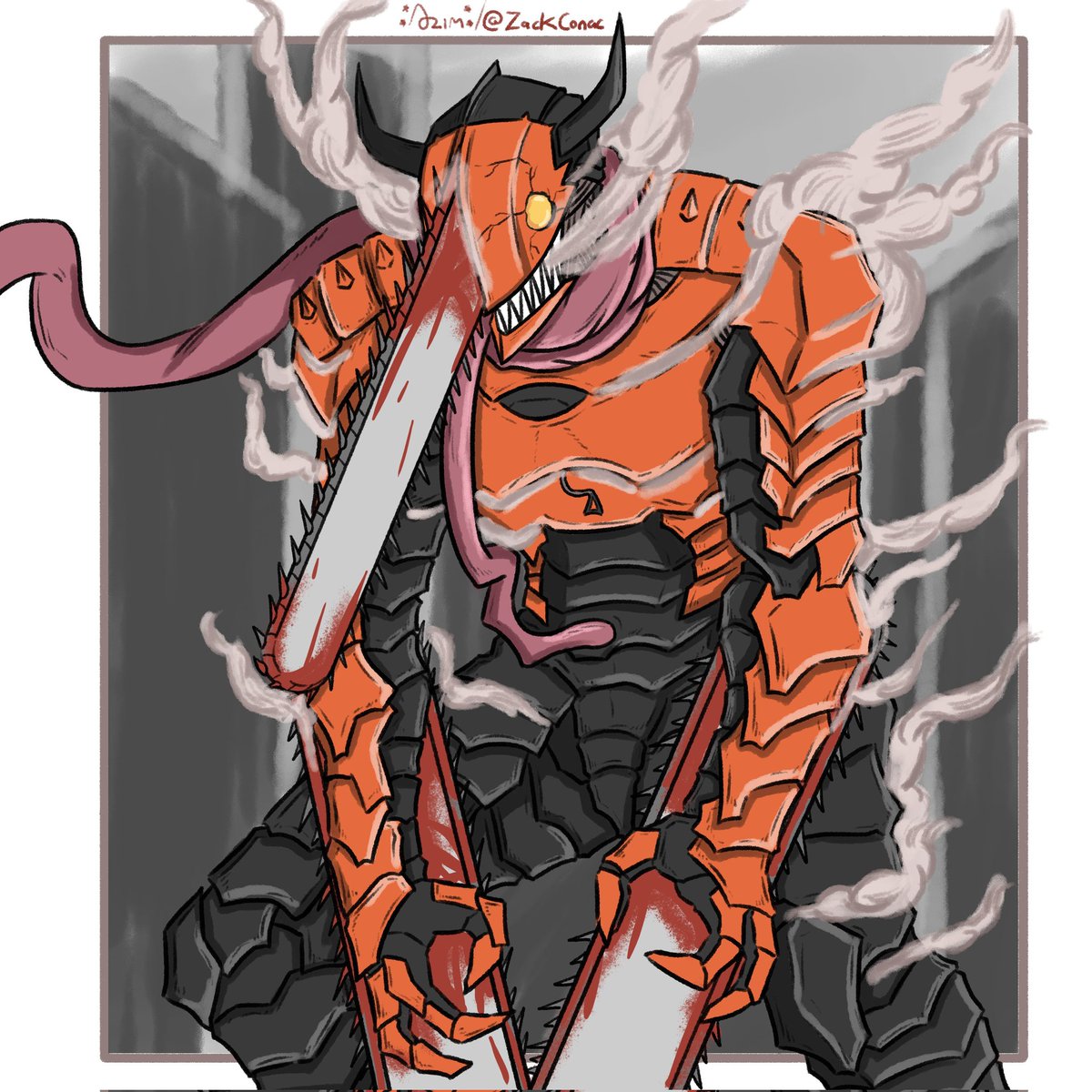 The Hero of Hell who'll murderize ya! Denjiman! #chainsawman
