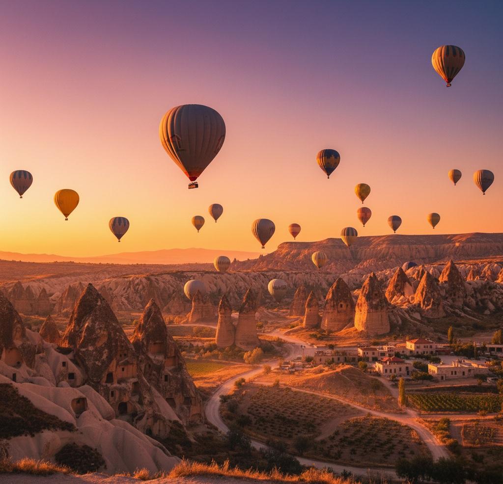 Gün Doğumu, Balonlar ve Sonsuzluk: Kapadokya