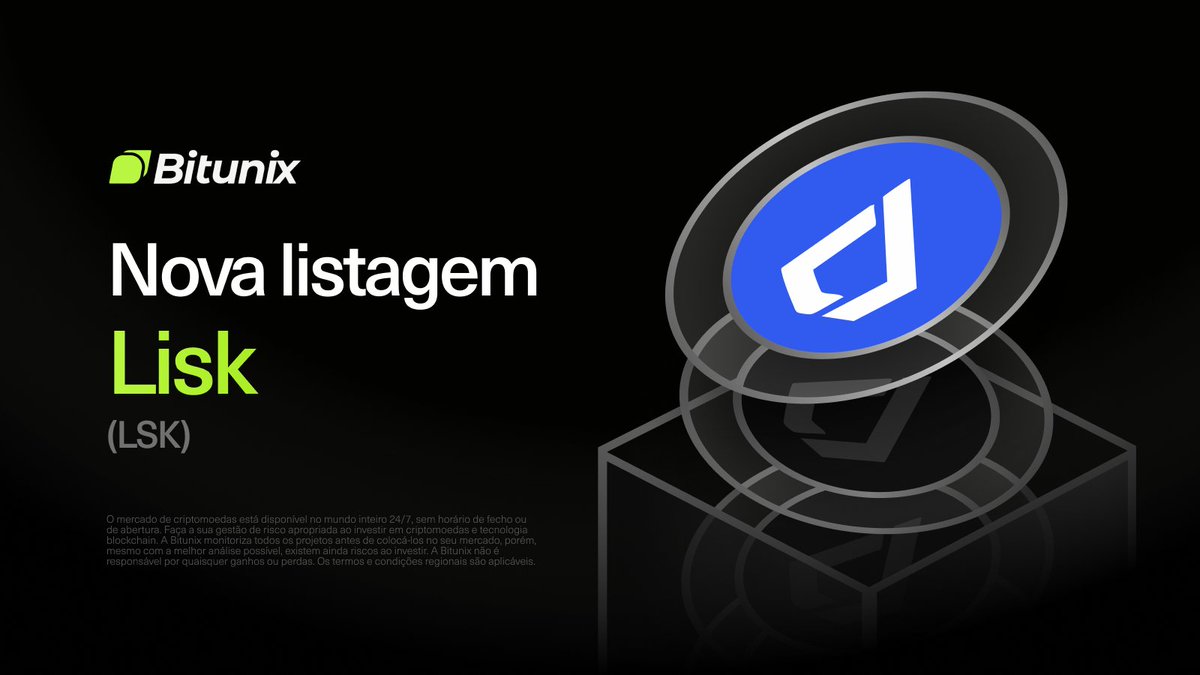 BitunixPT's tweet image. 🚨ALERTA NOVA LISTAGEM🚨

Anunciamos que $LSK já se encontra disponível para negociação na #Bitunix

#Lisk é uma rede de Layer2 construída na #Optimism Superchain

Como comprar em spot👉bitunix.com/p/LSKspot312