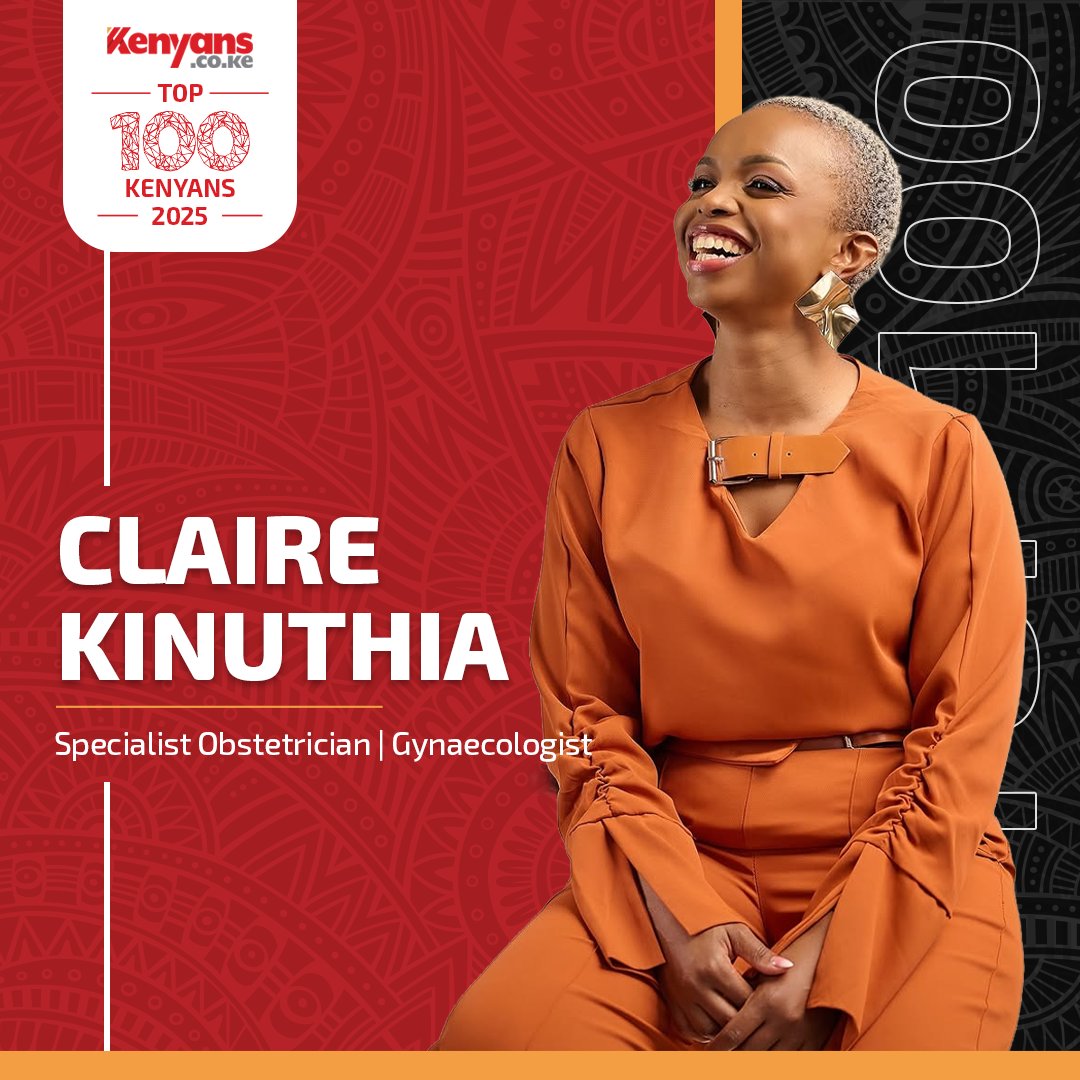 TeamKenyaSports's tweet photo. We are proud of you Claire Kinuthia. #Top100Kenyans2025 https://t.co/226dHrbkyd