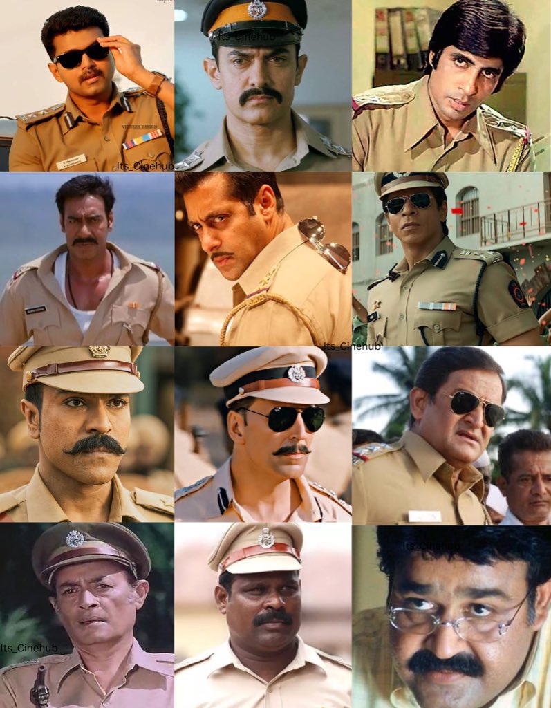 Its_CineHub's tweet image. The Most Iconic Indian Cop Of All time?