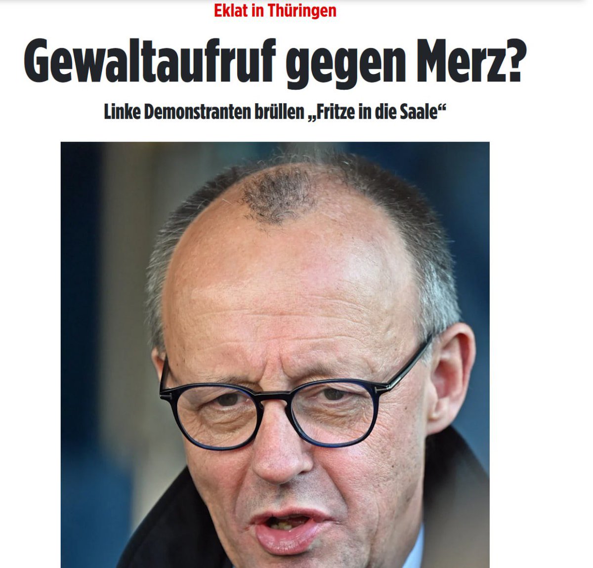 Von Links wird er bekämpft, warum gibt dieser Kanzler überhaupt denen eine Mehrheit?
Den Geist den er rief wird er nicht mehr los.