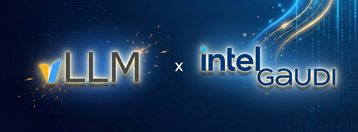 vllm_project's tweet image. 🤝 Proud to share the first production-ready vLLM plugin for Gaudi, developed in close collaboration with the Intel team and fully aligned with upstream vLLM.

🔧 This release is validated and ready for deployment, with support for the latest vLLM version coming soon.
📘 The…