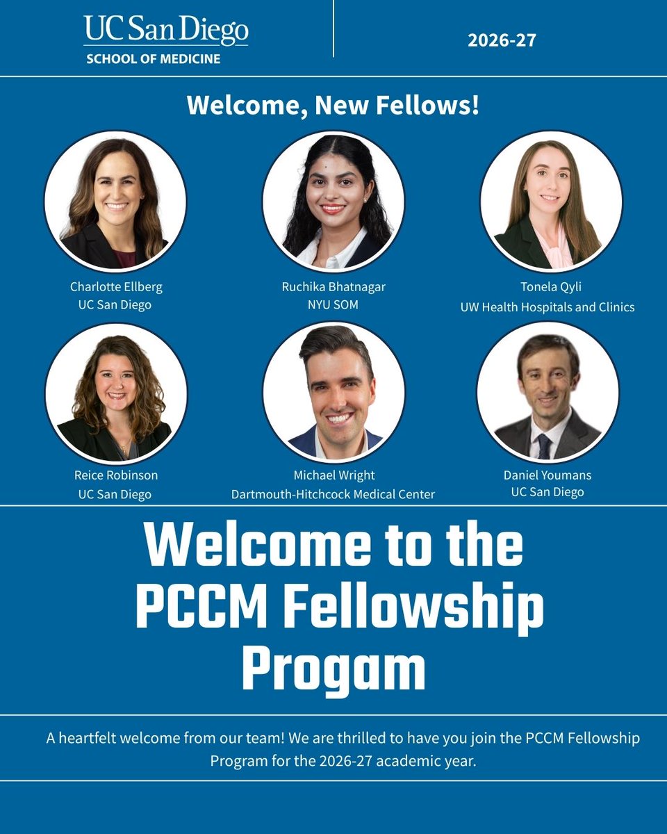 UCSD Pulmonary, Critical Care, Sleep, & Physiology tweet media