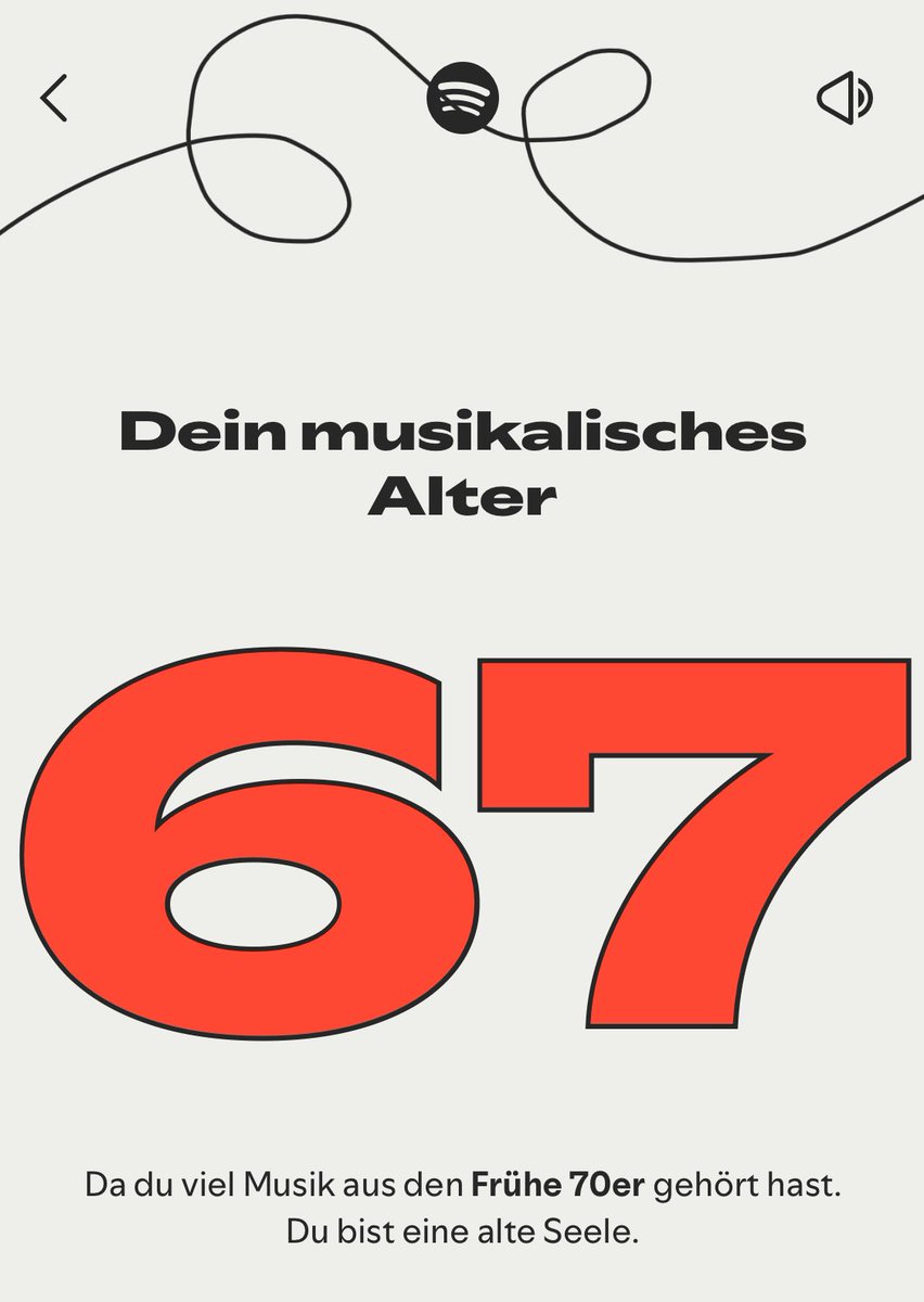 #Spotify hat mich in Rente geschickt mit 36 Jahren. 🫡

 #SpotifyWrapped