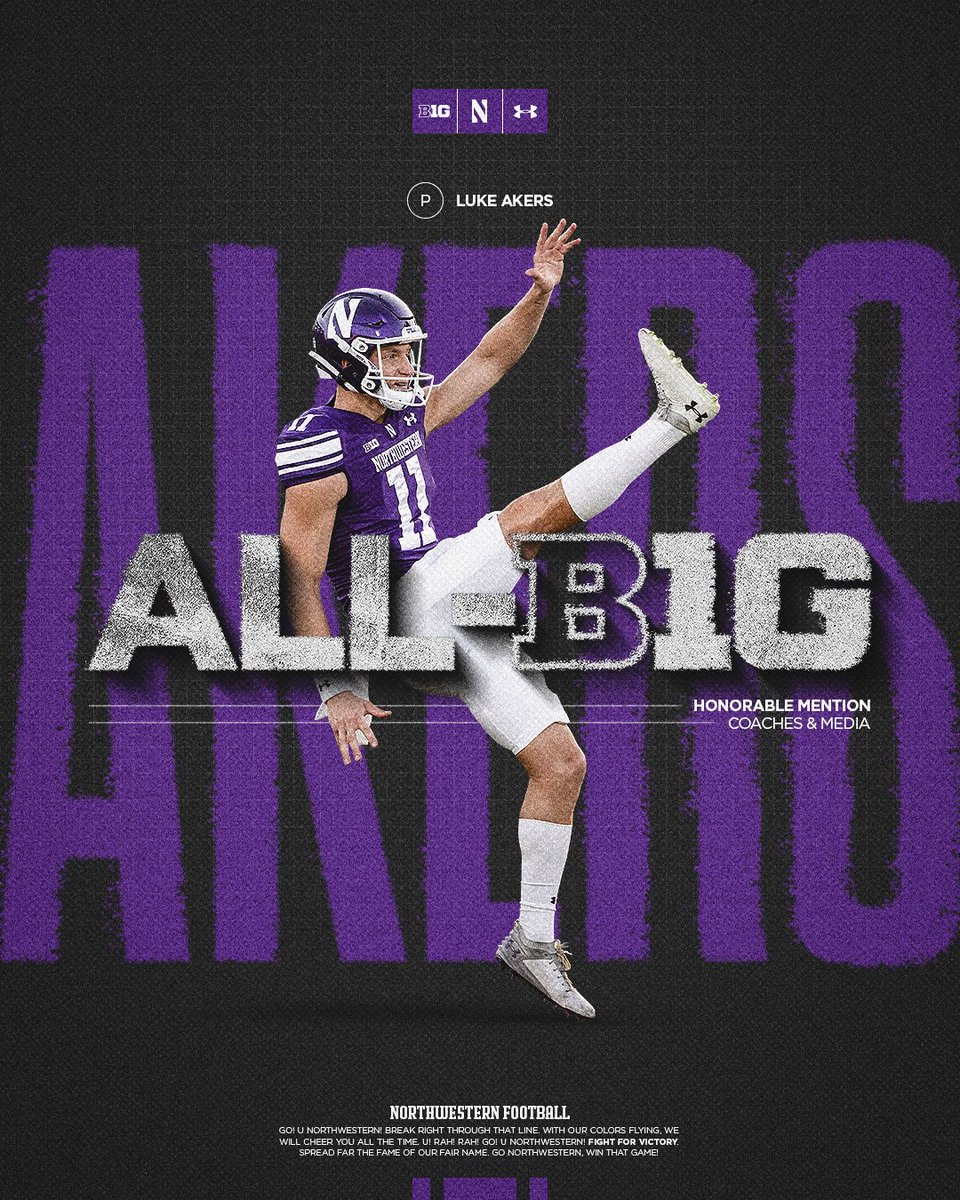 Northwestern Football tweet media