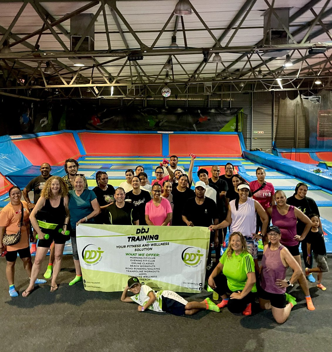 ddjtraining's tweet image. Final trampoline session done and we ended STRONG! 🔥💚

Thank you for an amazing year. Grateful for every one of you!