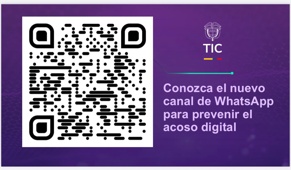 CarinaMurciaY's tweet image. La violencia digital la enfrentamos juntos, en comunidad. Por eso quiero invitarte a unirte al canal de WhatsApp Cero Bullying de @Ciberpazcolombi, un espacio seguro con recomendaciones, tips y apoyo para navegar con tranquilidad, incluyendo acompañamiento especial para prevenir…