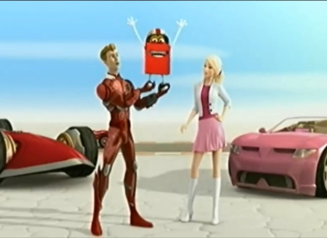 alejandroasblog's tweet photo. What are Barbie and Vert doing together? XD
#HotWheels #battleforce5 https://t.co/J8PFFihuCp