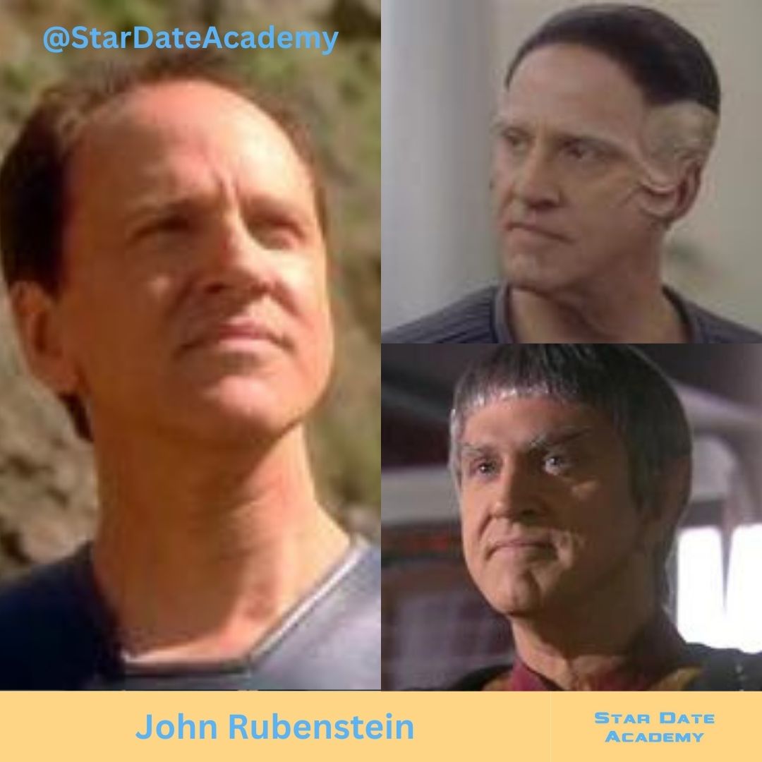 StarDateAcademy's tweet image. Happy 79th Birthday to Multi-Trekker John Rubinstein.
He guest starred once on #StarTrekVoyager, and three times on #Enterprise, recurring as the Vulcan Kuvak.