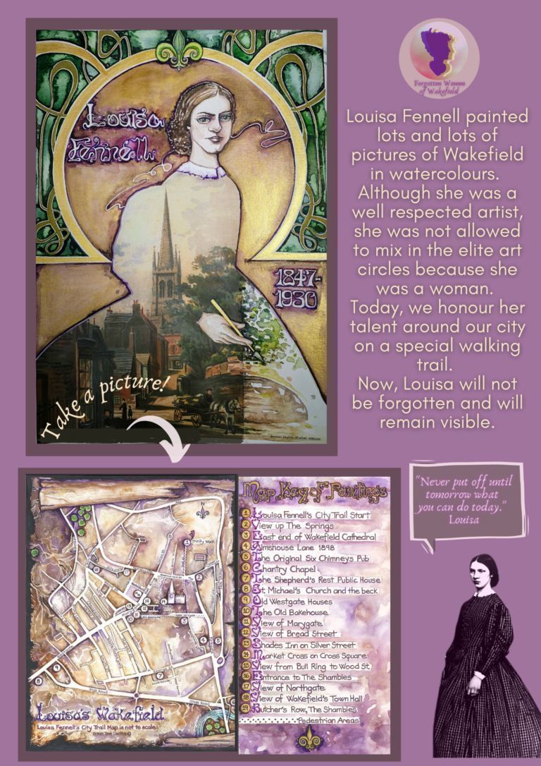 ForgottenWomenW's tweet photo. Did you know? Beginning in 1866, Louisa Fennell studied at the Wakefield School of Art under John Batty Tootal. John was a quietly influential character and helped shape Louisa's work. Read more about Louisa here: https://t.co/26RVS1sXnM https://t.co/kWpue6uYlB