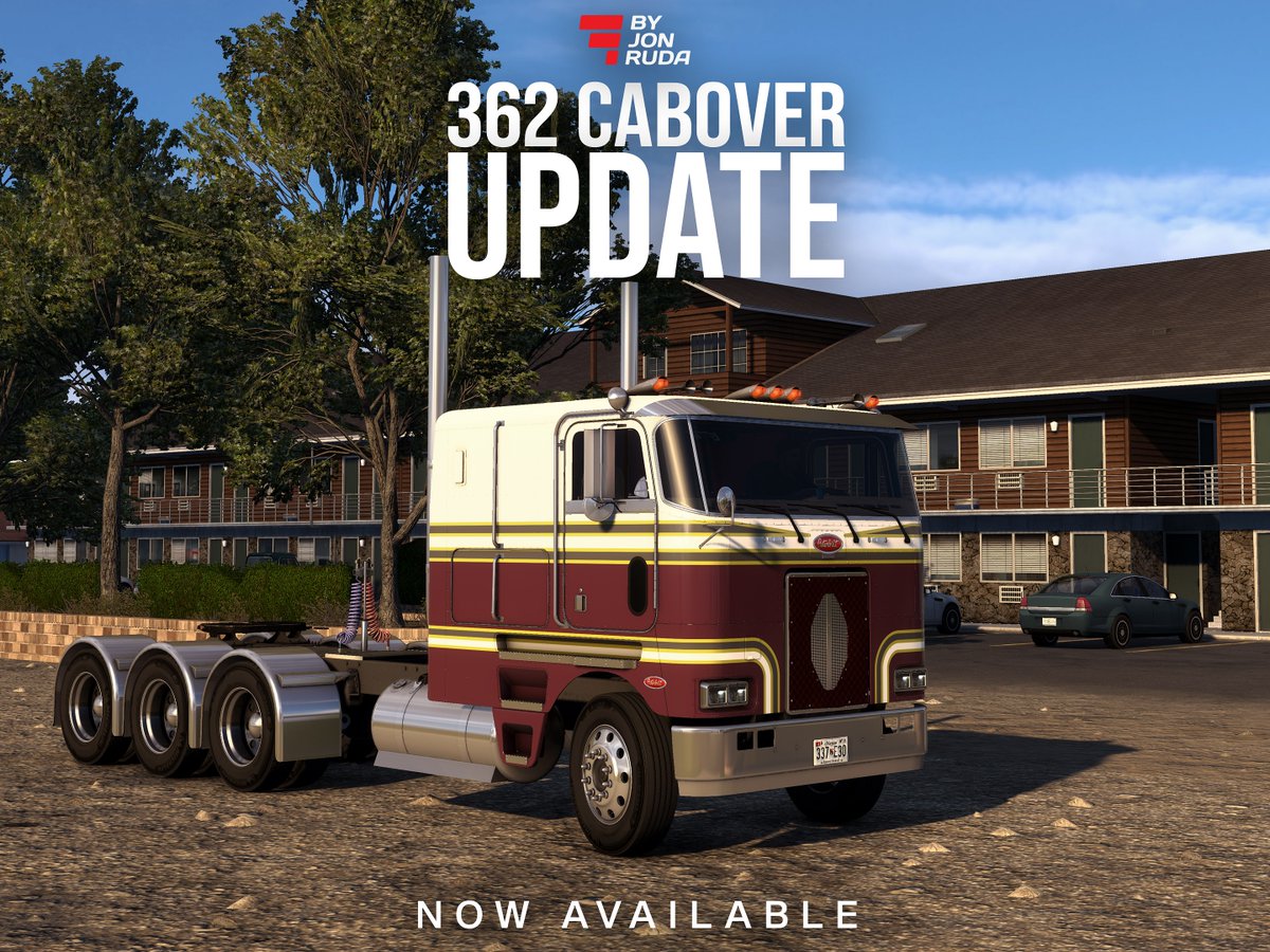 byjonruda's tweet image. Pete 362 Cabover Update v5.0 is now available!
Purchase/Download:   
byjonruda.com
Video:
youtu.be/3IDvllocktE
More news:
facebook.com/byjonruda