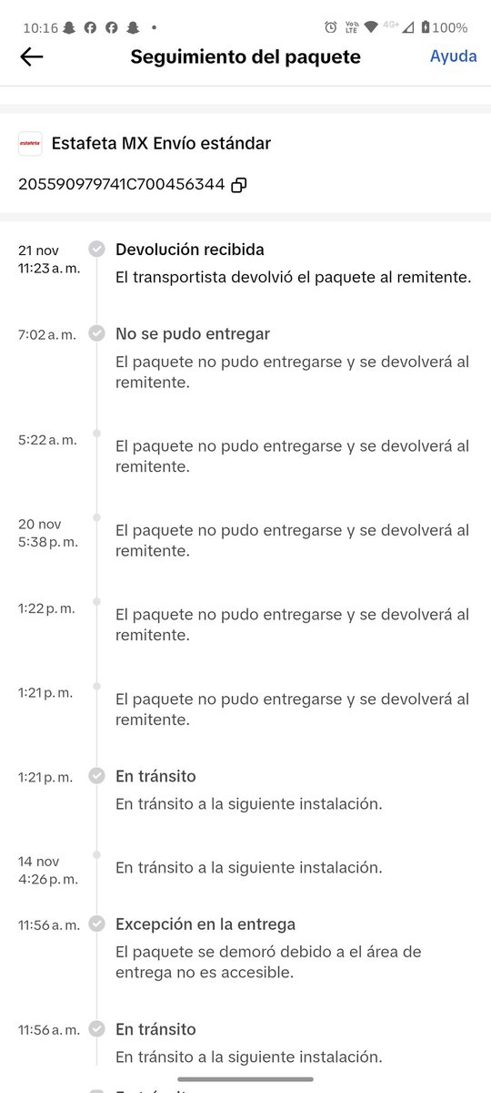 RickyFanflex's tweet image. Oye @estafeta , siempre es pretexto para no entregar mis pedidos de #tiktokshop, por zona de alto riesgo, o que su personal le tiene miedo a los cerros? Por favor, mejor digan que les da hueva entregar los paquetes en mi zona