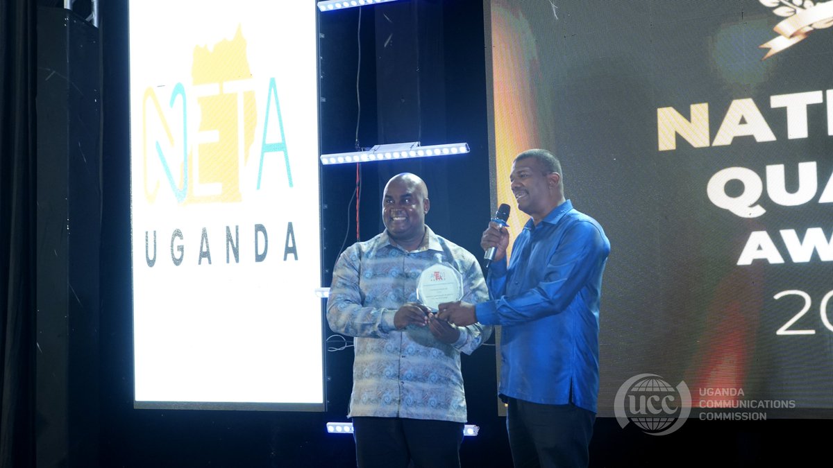 UCC_Official's tweet photo. BREAKING: Uganda Communications Commission has officially won the Most Outstanding Government Agency award at the National Quality Awards 2025 - #NQA2025

We’re honored… and yes, we’re also wondering, we didn’t rehearse the acceptance speech.😅