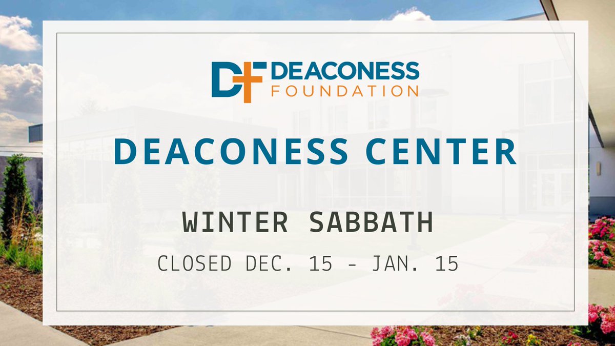 Deaconess Foundation tweet media