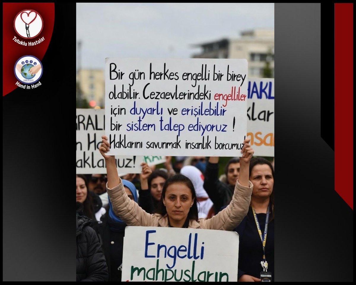 EngelliTutsaklara Tahliye

#kabuletmiyoruz #SpotifyWrapped
3 Aralık Dünya Engelliler Günü