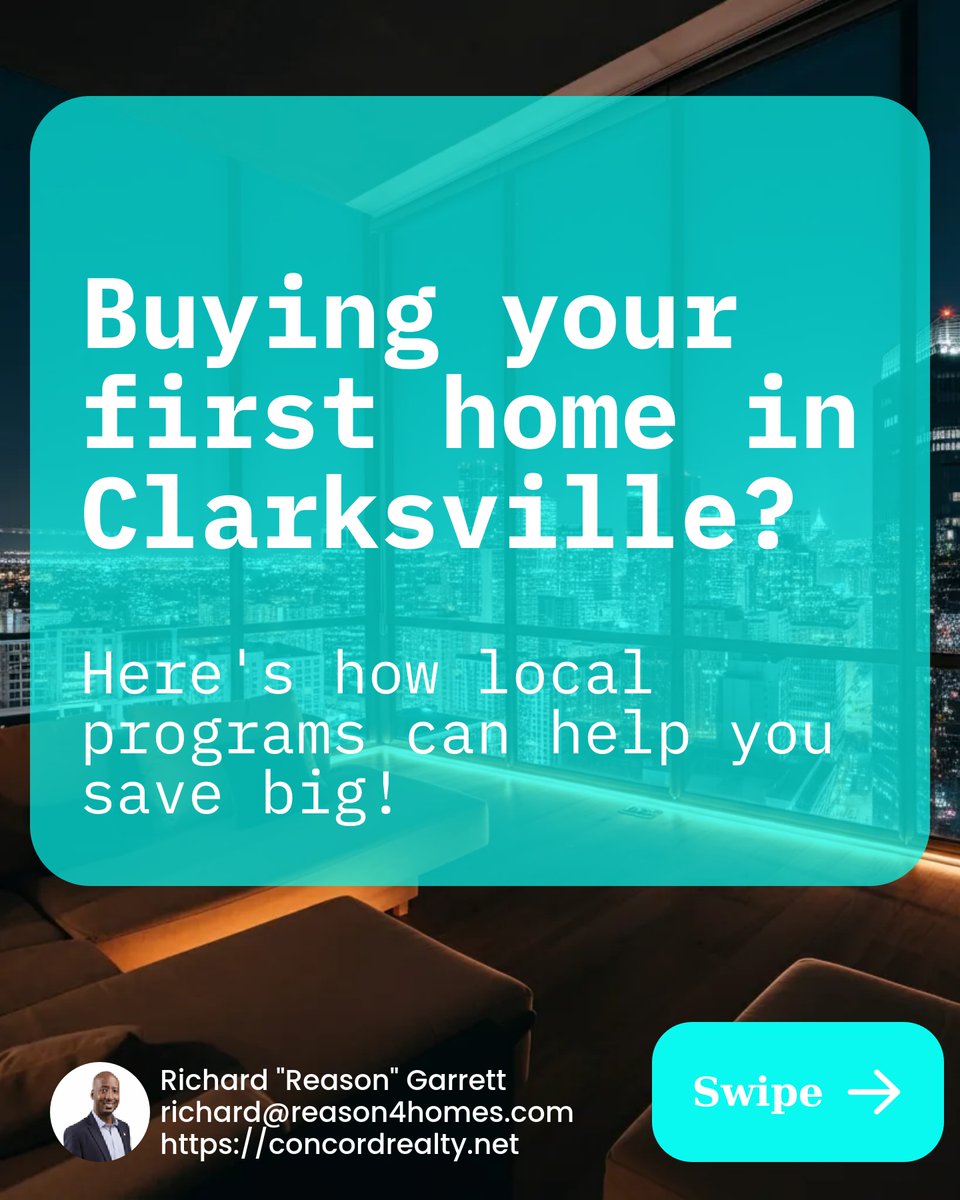 Reason1041's tweet image. First-time homebuyer in Clarksville? 🏠 Here's a tip to save big: Leverage local homebuyer programs! These can offer down payment assistance &amp;amp; better loan terms. Ready to explore your options? Let's chat about how to make your homeownership journey smoother. #ClarksvilleLiving