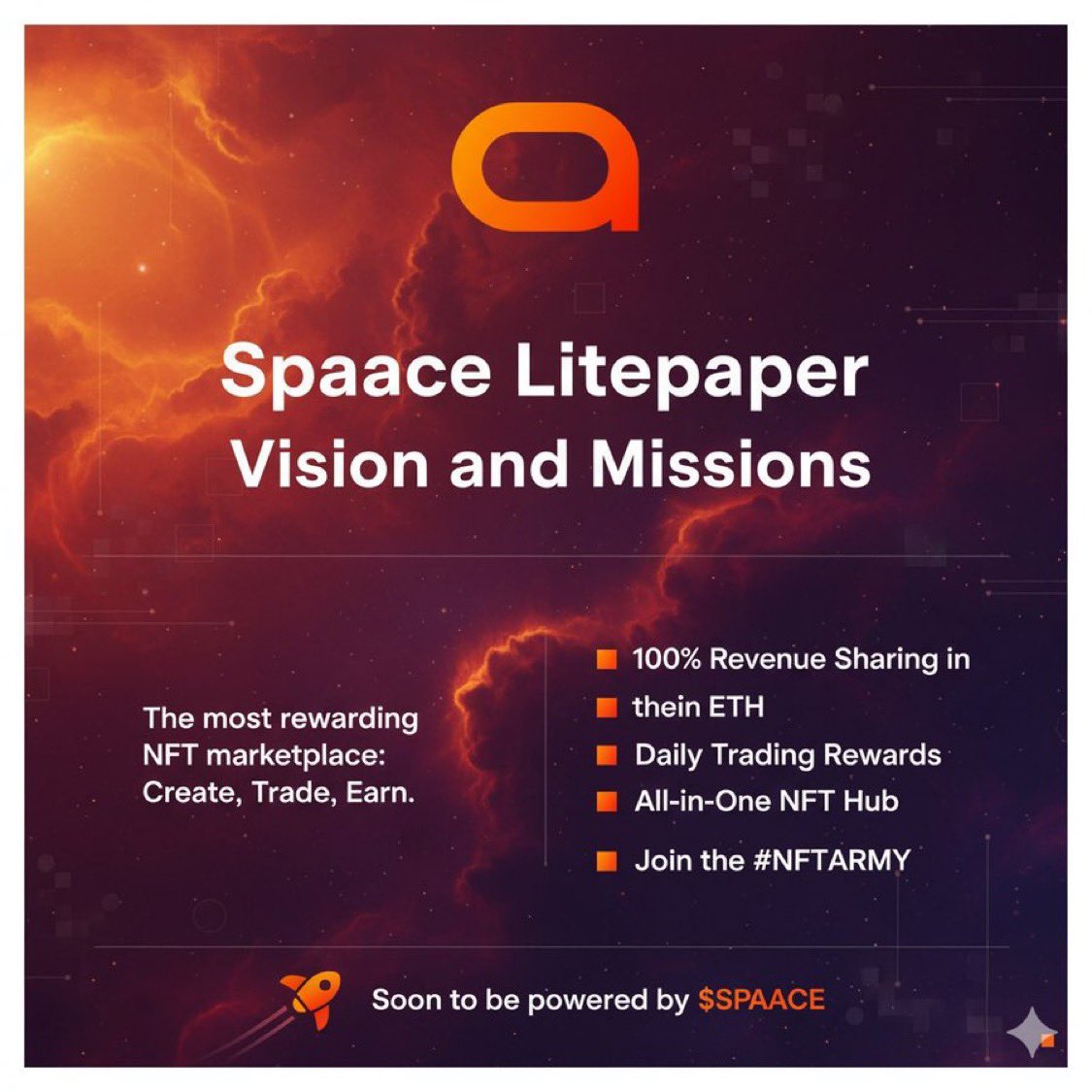 Highrisktakerrx's tweet photo. As someone who’s traded NFTs for years, every new marketplace usually feels like the same old question: why bother?

But @spaace_io actually stands out.
Clean design, simple flow, and a structure that feels more like a game than a grind. XP rewards make exploring and trading fun, not technical.

It’s fast, easy, and genuinely refreshing.

Spaace might be the first marketplace in a while that actually feels new.