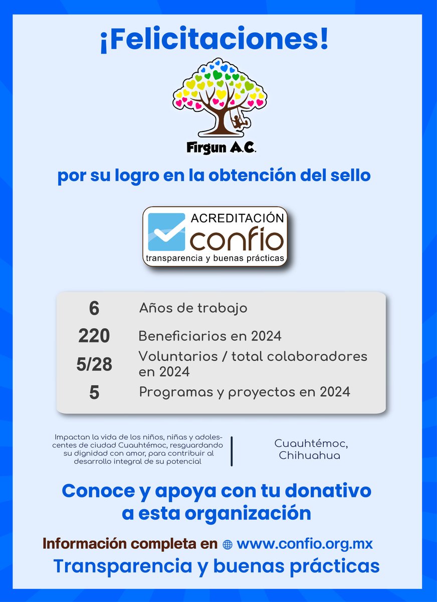 Confío A.C. tweet media