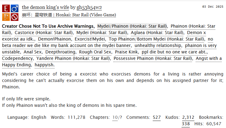 gh53h54w2's tweet photo. yayyy posted ch 10 of this insane phaidei fic yayyyyyy https://t.co/FNkpJEG6dH