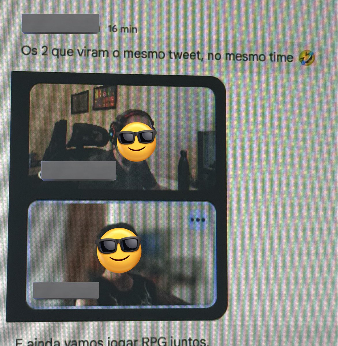 Além de eu contratar vocês, eu ainda coloco vocês na mesma equipe pra fazer amizade einnn, me valorizem KKKKKKK