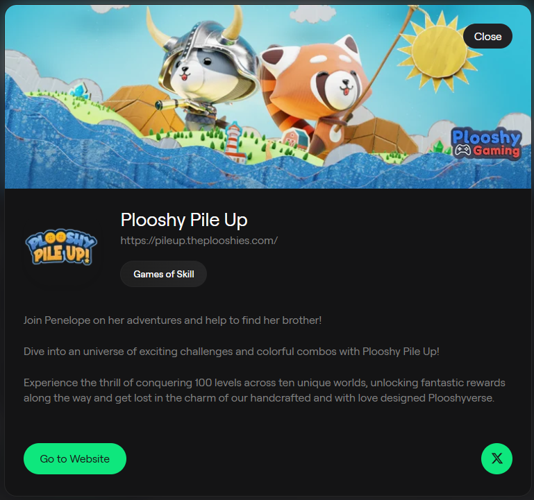 gucci_gcc's tweet image. Ladies and gentlemen, there’s a new game on @AbstractChain Portal, it’s Plooshy Pile Up, a game created by @ThePlooshies.

I’ve tried it, and I’m currently ranked 4th on the leaderboard. It’s a really cool game, similar to Candy Crush, and it gives me old-school vibes.

Very…