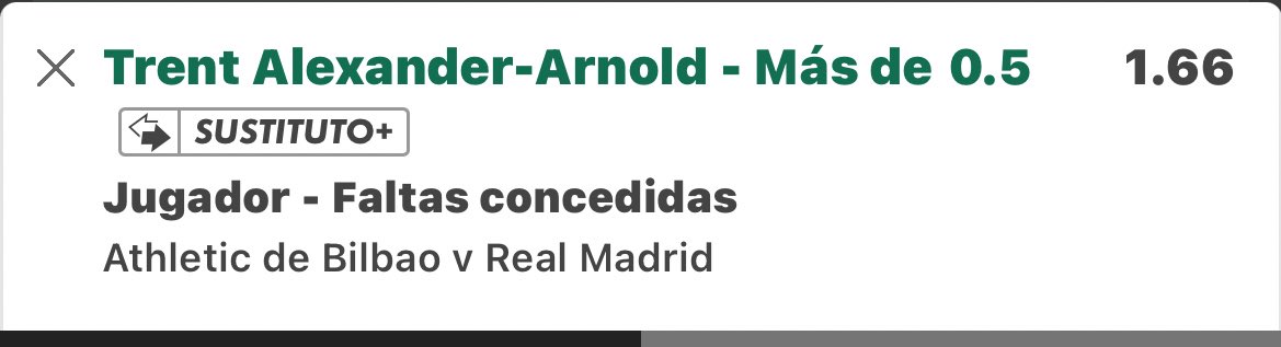 toquerobet68794's tweet photo. ❤️🤍🦁ATHLETIC BILBAO - REAL MADRID👑🤍

Volvemos a la cuenta con este partidazo,vamos con los siguientes picks

CUOTA 5 🎯COMBINADA DE TIROS🎯

CUOTA 2 ⭐️SUPERCUOTA WINAMAX ⭐️

CUOTA 1.83 🧤PARADAS COURTOIS🧤

CUOTA 1.66 ⚔️ENTRADA ARNOLD⚔️ https://t.co/7ash2xn6Jr