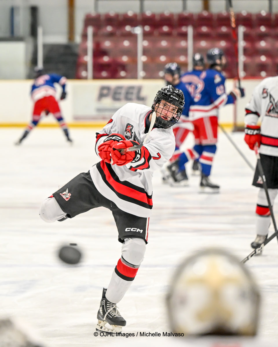 Afternoon <a href="/OJHLOfficial/">OJHL</a> game between <a href="/OJHLRangers/">North York Rangers</a> and <a href="/chargersojhl/">Mississauga Chargers</a> ready to go