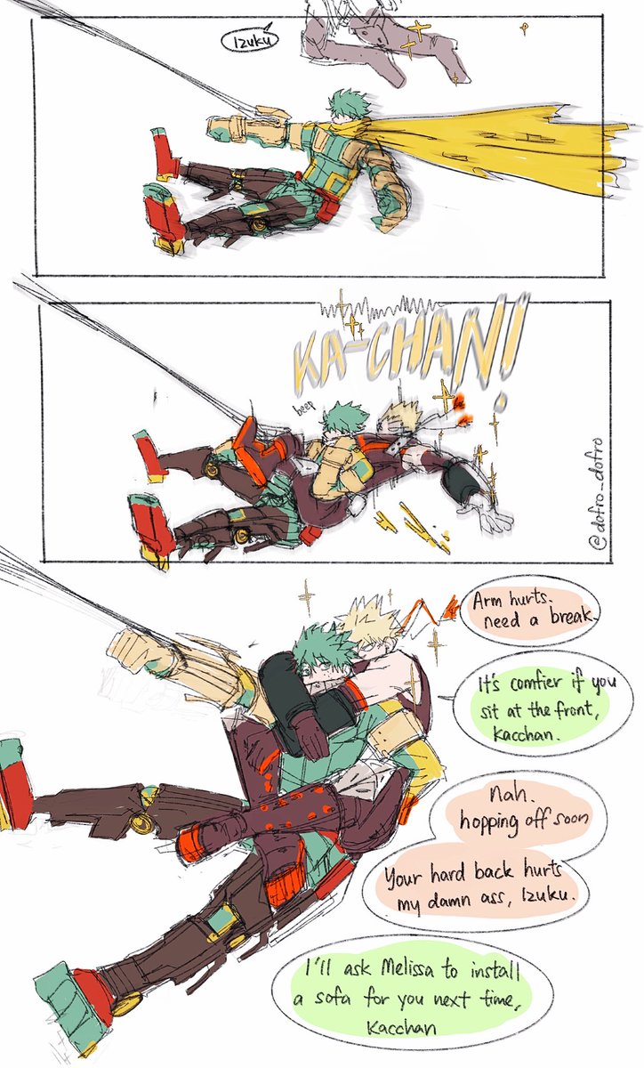 dofro_dofro's tweet photo. #dkbk hitchhiker princess kacchan https://t.co/mqYf6XARep