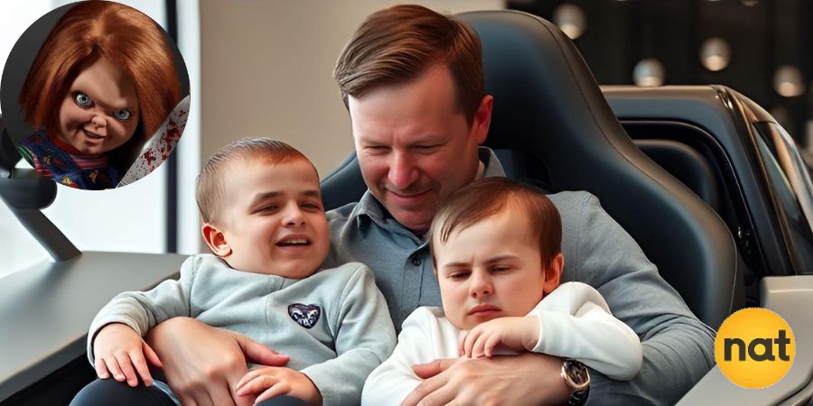 beyondf1grid's tweet photo. Norris &amp; Piastri: Uncle Zak, don't let Chucky get us! Chucky Always Comes Back... #MaxVerstappen #StaywithMax #FranzHermann #Chucky #SimplyLovely #RedBullRacing #RedBull #McLaren #ZBrownCEO #Piastri #Norris #AbuDhabiGP #F1 #Formula1 #FIA https://t.co/22KY582GTT