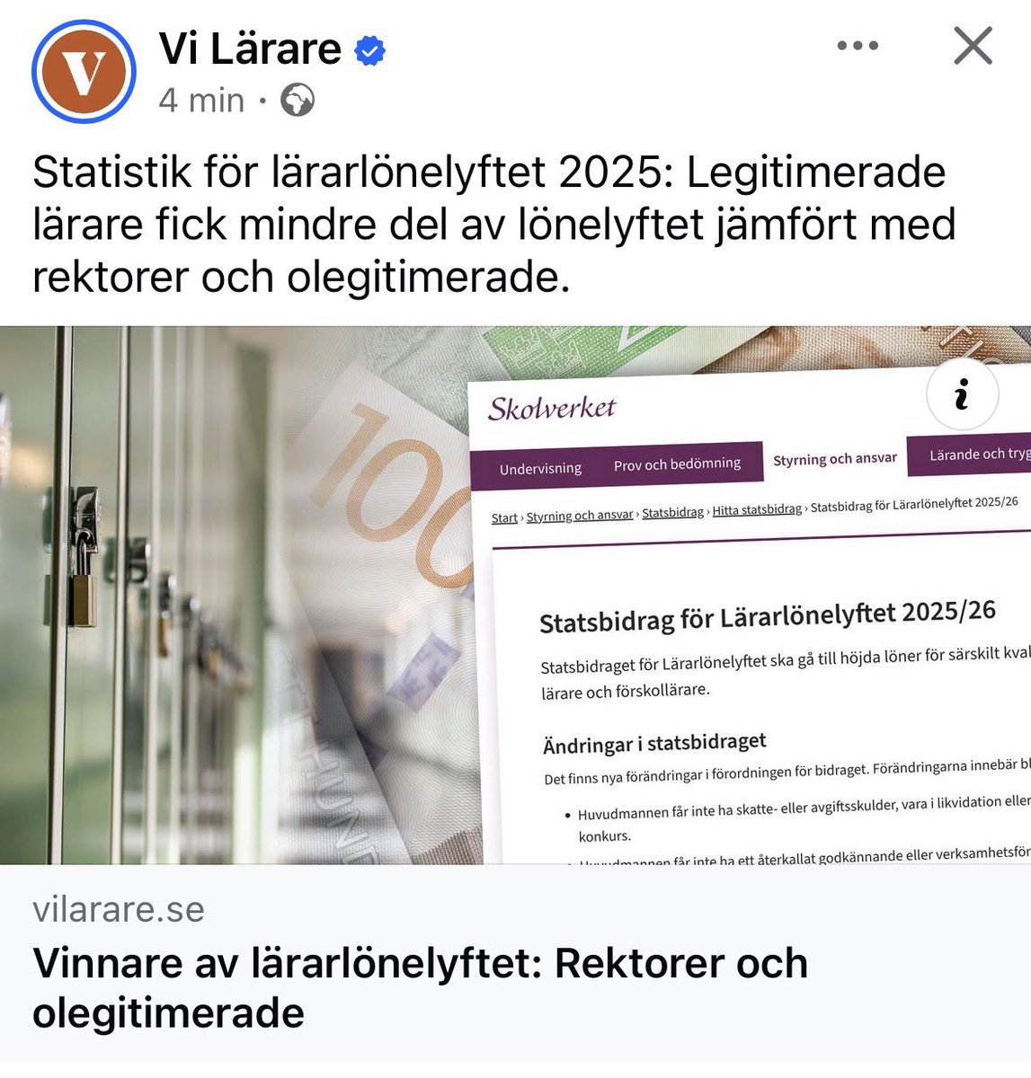 Mathiasis's tweet image. Det här landet förtjänar inte sina legitimerade lärare.