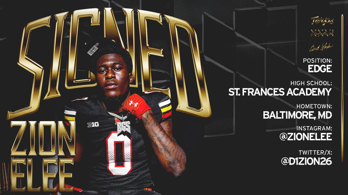 Maryland Football tweet media