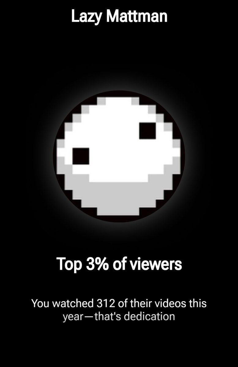 CryinPanda_'s tweet photo. @LazyMattman you have taken over my YouTube by storm thank you for making great entertaining videos to fall asleep too. Much love <3 https://t.co/tg3dXQalUI
