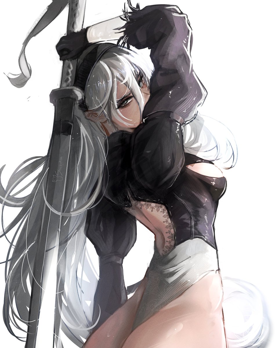 Shiszukaa's tweet image. A2 #NieRAutomata #NieR