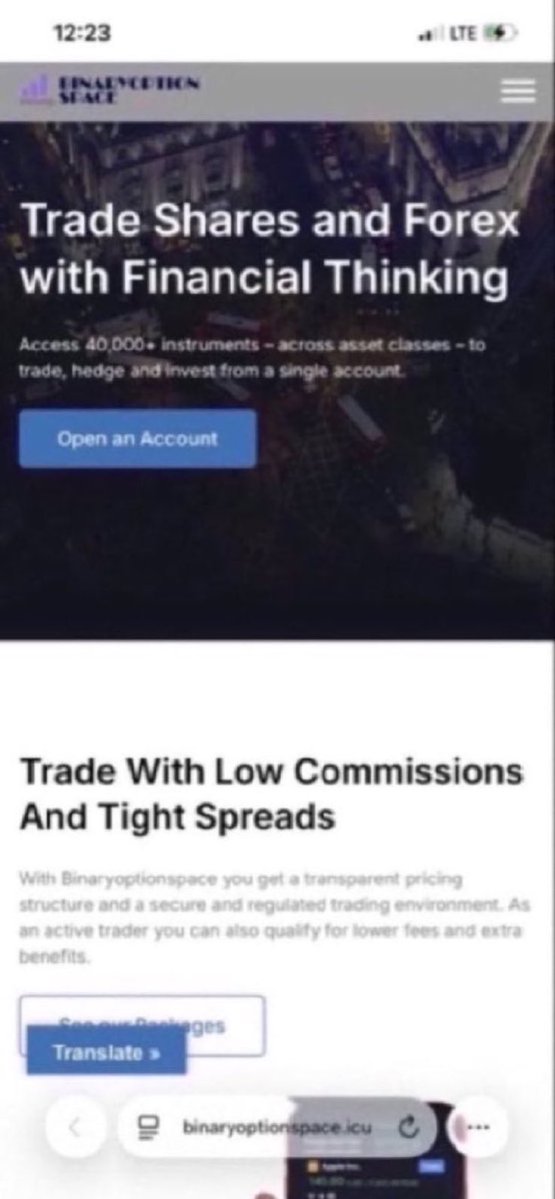 SociologyThe's tweet image. Do not invest,,,,,,: #BinaryOptionSpace is reportedly freezing accounts and falsifying trading data.
Do not deposit any more funds.
If your crypto is stuck, DM now for trusted recovery guidance to reclaim your assets safely.

#CryptoScam #CryptoRecovery