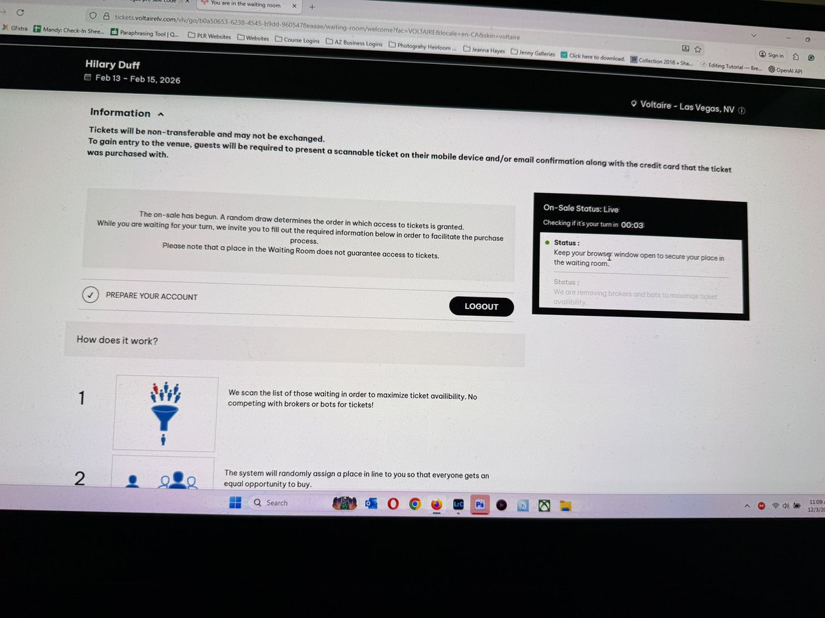 Just waiting for some <a href="/HilaryDuff/">Hilary Duff</a> tickets