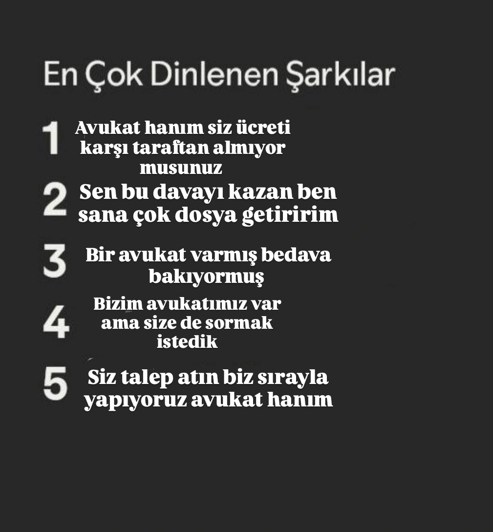 Bizim Spotify sonuçları