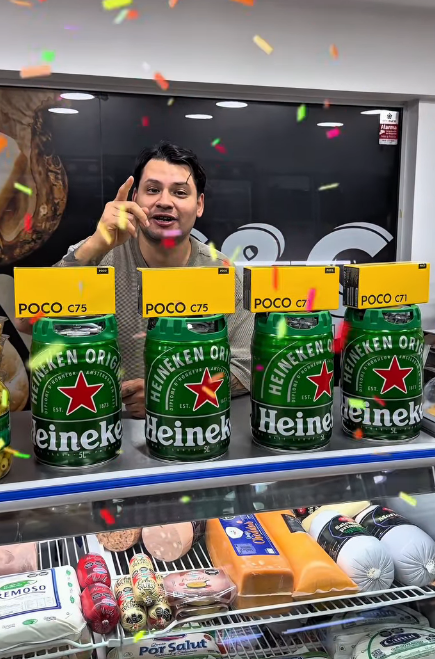 Gordos: les aviso que mis amigos de fiambrerías GYG están sorteando EN CADA SUCURSAL (sin, son cuatro ganadores) un barril de Heineken de 5 litros y un celular Xiaomi Poco C71 entre todos los clientes que hagan una compra de más de $20.000. Sortea el 22/12. ESTAN AVIVADOS!