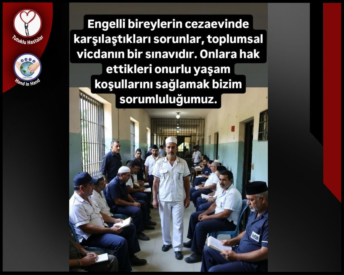 EngelliTutsaklara Tahliye
Hukuk da böyle bir şey var mı 

#kabuletmiyoruz #SpotifyWrapped
3 Aralık Dünya Engelliler Günü