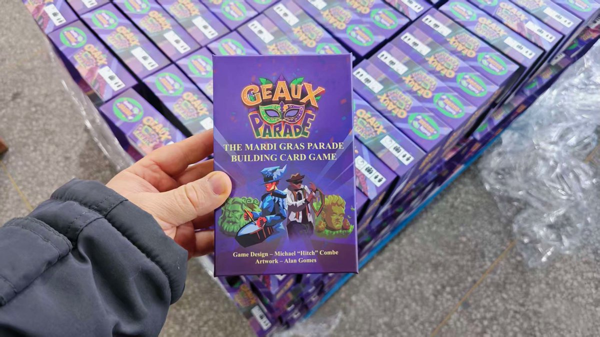 GentillyGames's tweet photo. Geaux Parade Assembly https://t.co/fY6MajIyPb via @YouTube https://t.co/M0qHQj9WRR